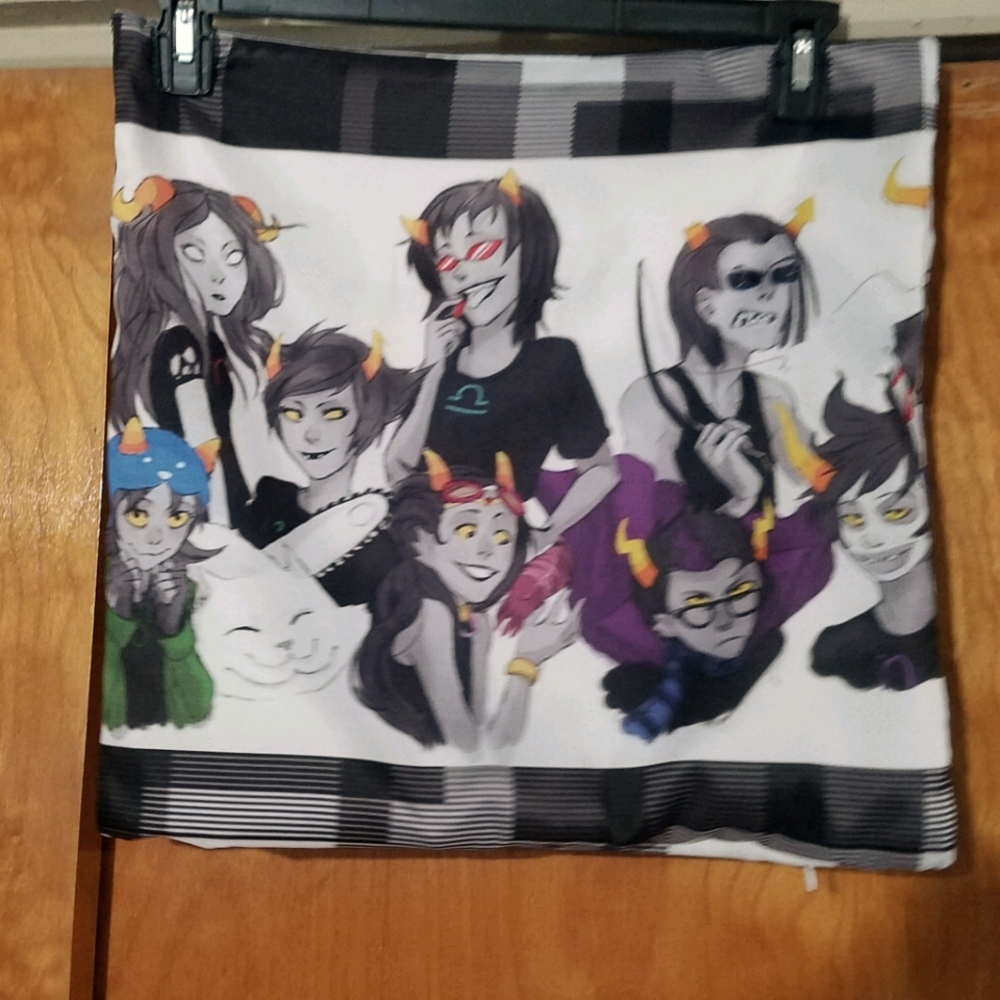 Homestuck pillow case 17 x 17